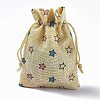 Burlap Packing Pouches Drawstring Bags ABAG-L016-A05-3