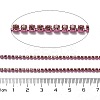 Iron Rhinestone Glass Cup Chain CH-U001-01L-3
