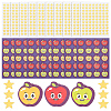 Olycraft 80 Sheets 2 Styles Self-Adhesive Teacher Reward Paper Stickers STIC-OC0001-01-1