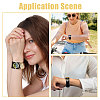 15Pcs 3 Colors Alloy Heat Transfer Watch Band Accessories FIND-CA0011-17B-7