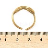 304 Stainless Steel Open Cuff Rings for Women LS-RJEW-U060-01G-G-3