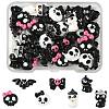42Pcs 7 Styles Halloween Opaque Resin Cabochons CRES-FS0001-31-1