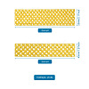 2 Rolls 2 Sizes Polyester Elastic Ribbon EW-TA0001-02B-7