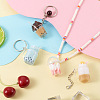 Fashewelry 32Pcs 16 Style Imitation Bubble Tea & Ice Cream Resin Pendants RESI-FW0001-07-6
