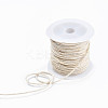 Waxed Cotton Thread Cords YC-R003-1.0mm-10m-102-3