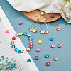 6 Strands 6 Style Handmade Polymer Clay Beads Strands CLAY-AR0001-22-2