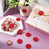 20pcs Alloy Rhinestone Cabochons ALRI-GA0001-08B-4