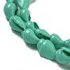 Spray Painted Natural Spiral Shell Beads Strands X1-BSHE-G039-08B-2