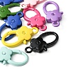 10Pcs Spray Painted Alloy Lobster Claw Clasps FIND-YW0001-58-3