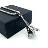 Vintage Paris Eiffel Tower Pendant 304 Stainless Steel Men’s Necklaces EO0985-2