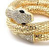 Alloy Popcorn Chain Bracelets BJEW-Z018-01G-4