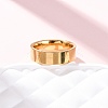 201 Stainless Steel Wide Band Finger Rings RJEW-K252-02C-G-2