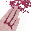 11/0 Grade A Baking Paint Glass Seed Beads X-SEED-N001-A-1058-4