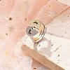 304 Stainless Steel Cuff Rings LS-RJEW-K287-04C-1