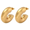 PVD Vacuum Plating 202 Stainless Steel Hoop Earring EJEW-H003-21G-01-1