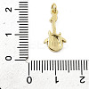 Brass Enamel Pendants KK-K302-04G-3