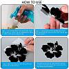 4Pcs 4 Styles PET Waterproof Self-adhesive Car Stickers DIY-WH0308-225A-096-3