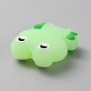 Frog Luminous Food Grade Eco-Friendly Silicone Beads SIL-WH0003-12C-2
