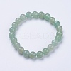 Natural Green Aventurine Beaded Stretch Bracelets BJEW-I253-8mm-10-1