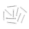 Tarnish Resistant 304 Stainless Steel Link Connectors STAS-S117-018-1