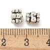 Tibetan Style Alloy Beads TIBE-P003-37AS-2