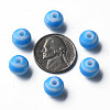 Opaque Striped Acrylic Beads MACR-S373-27D-09-5