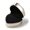 Heart Shaped Plastic Ring Storage Boxes LS-CON-C020-01E-4