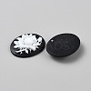 Resin Cabochons CRES-WH0018-02B-2