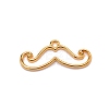 Beard Alloy Small Handmade Pendant PALLOY-WH0092-43G-1