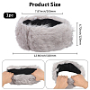 1Pc Faux Fur Fiber Yarn Warmer Headbands COHT-CY0001-01A-2