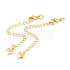 Brass Curb Chain Extender X-KK-L265-02G-1