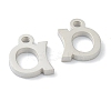 Non-Tarnish 304 Stainless Steel Charms STAS-G244-01A-2