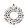304 Stainless Steel Pendants STAS-L022-519P-1