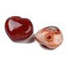 Natural Red Agate Heart Love Healing Stones LS-G-G125-01B-2