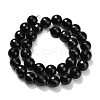 Natural Black Onyx Beads Strands G-C280-B01-12mm-3