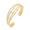 304 Stainless Steel Cuff Bangles for Women BJEW-B120-01G-02-4