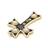 Brass Micro Pave Cubic Zirconia Pendants KK-L228-34G-02-2