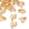SHEGRACE Brass Clip-on Earring Findings XGR0141G-138G-1