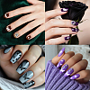 304 Stainless Steel DIY Nail Art Templates MRMJ-WH0117-005-6