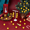 120Pcs Handmade DIY Doll Craft Pom Pom Yarn Pom Pom Balls AJEW-SC0003-15D-02-4