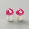 Mushroom Resin Display Ornaments DJEW-WH0015-83D-2