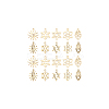 20Pcs 5 Styles Ion Plating(IP) 316L Surgical Stainless Steel and 304 Stainless Steel Pendants STAS-AN0001-04-8