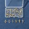 24Pcs 6 Styles Rack Plating Alloy Pendants FIND-FS0003-44-8