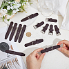8 Pairs PU Leather Toggle Buckles DIY-GF0012-96A-3