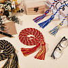 5Pcs 5 Colors Polyester Graduation Tassels AJEW-BC0010-11-4