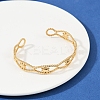304 Stainless Steel Cuff Bangles for Women BJEW-U045-05G-2