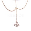 Alloy Rhinestone Sexy Elastic Multilayer Tassel Butterfly Leg Chain FS-WG8A9A5-01-4