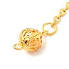 Brass Cable Chain Pointed Dowsing Pendulums HJEW-D004-04G-4