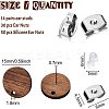 DIY Wooden Earring Making MAK-BC0001-19-2
