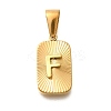 304 Stainless Steel Pendants STAS-S161-01F-G-1